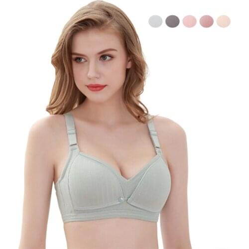 Cotton bra Maternity Nursing Bra Breastfeeding Bras Pregnant women Feeding Bra Soutien gorge allaitement Wire free bra Plus Size