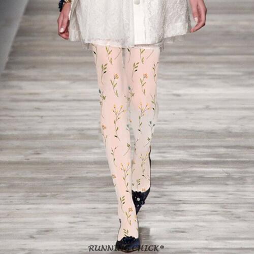 Idyllic Squid Small Fresh Velvet Printing Pantyhose