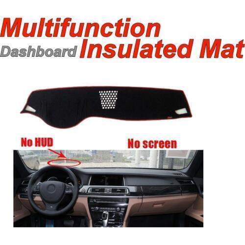 Dashboard Mat Insulated Original Factory Shape pad Protection Cover Carpet Dashmat For BMW 730 735 740 745 750 760i 2002~2008