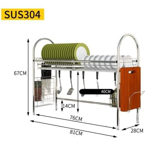 Afdruiprek Almacenaje Cosas Escurridor De Platos Stainless Steel Mutfak Organizador Cozinha Cocina Kitchen Storage Rack Holder