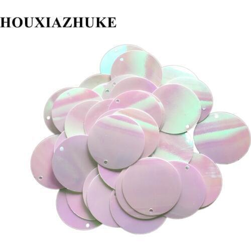 25 mm flat round side hole laser green lime red fuchsia purple color sequin 600 pcs per lot for dancing garments accessories