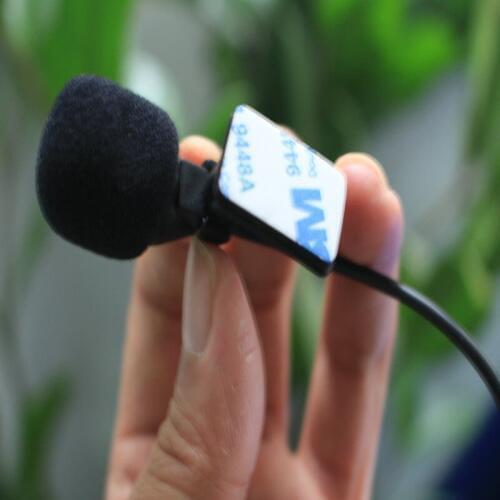 Linhuipad JC05 2.5mm plug Mono Mini Microphone for Pioneer Car Vehicle Radio DVD GPS Nvigtion Bluetooth Microphone 100pcs /Lot