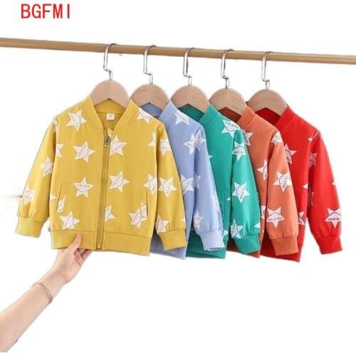 Toddler Baby Boy Clothes Kids Print Cartoon Jacket for Boy Girls Cotton Coat Autum Unisex Childrens' Zipper Jacket