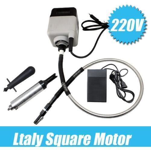 220V voltage Hanging mill Ltaly Square Motor carving motor polishing Engraving tools Gold master basic tools 18000 r.p.m 180W go