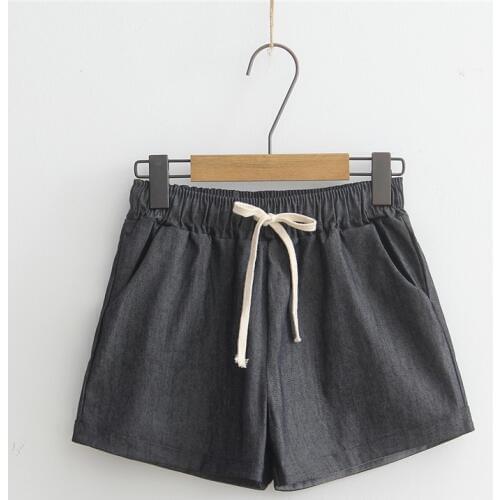 Korean Candy Cotton Running Fitness Sport Shorts 2020 Casual Summer Lace Up Shorts Women High Waist Pink Shorts Female Hot Short