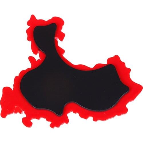 1PCS China Flag Map Refrigerator Magnetic Sticker Chinese Style Fridge Magnet Souvenir Gifts Modern Home Kitchen Decor