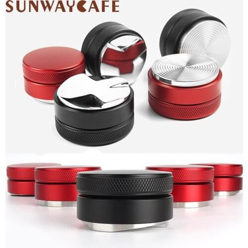 304Stainless Steel Coffee Tamper 51mm / 53mm/58mm coffee dispenser coffee powder hammer modified coffee accessories Barista tool