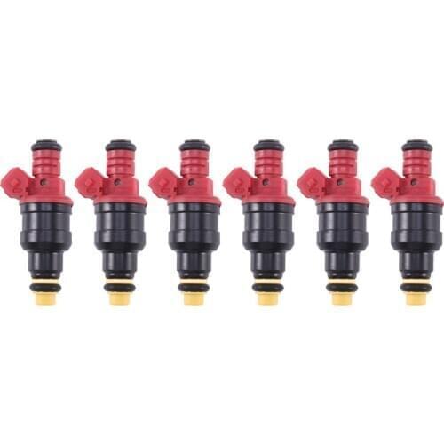 6 x Car Fuel Spray Injector Nozzle Replacement Parts for Mazda B4000 0280150931 Engine Fuel Injector