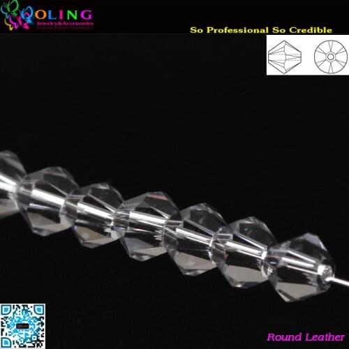 720pcs AAA Top Quality 5301 Bicone 3mm Crystal Spacer fit DIY Bracelet earrings choker beads jewelry making