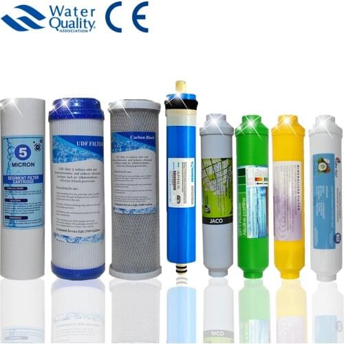 8 Stage Filter Cartridge Water Purifier with RO Vontron Membrane Water Filter Reverse Osmosis Sysyem Water Filters For home