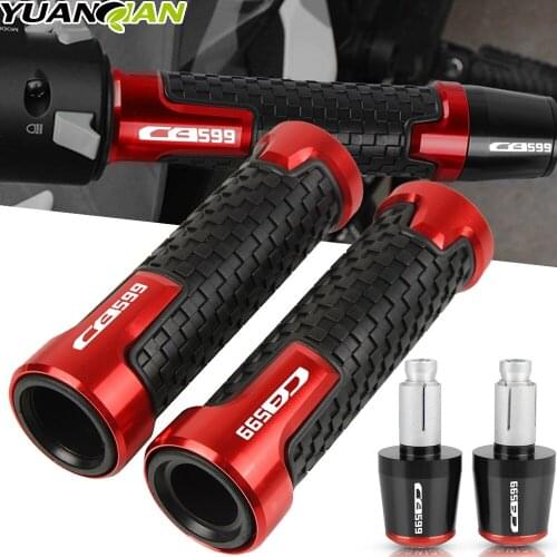 For Honda CB599 CB 599 HORNET 1998-2018 1999 2000 Motorcycle CNC Aluminum Handlebar Ends Protector Handle Bar Hand Grip End Caps