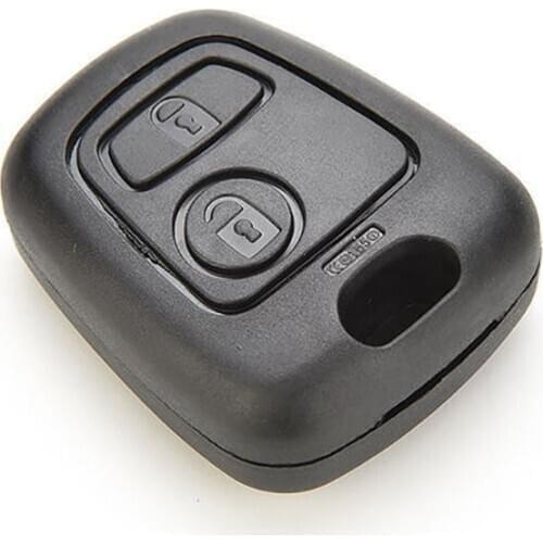 2 Buttons Remote Key Fob Shell Cover Case for Peugeot 106 107 206 207 307 406