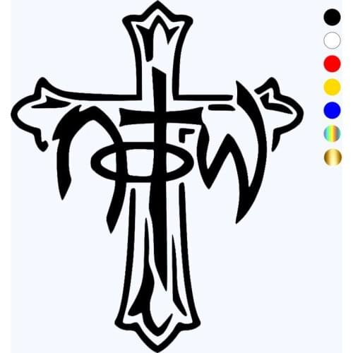 CK20070# Vinyl Decal Not Of This World Cross Note Car Sticker Reflective Waterproof Car Styling Decor on Motorcyle Truck