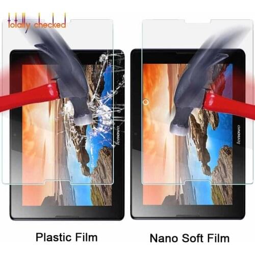 For lenovo A7600 10.1" TAB Explosion-proof Nano soft film Premium Anti-shatter plastic screen protector film