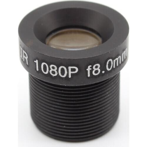 X2pcs HD 8mm 48 Degrees Angle IR Board 1/2.7" 1mp CCTV Lens M12x0.5 Fixed for CCD IP camera