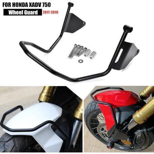 Crash Bar Front Mudguard Fender Wheels Guard Wheel Bumper Guard Frame Protector for Honda XADV 750 X-ADV 750 2017 2018 2019