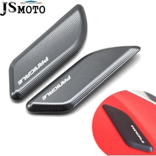 Motorcycle Windscreen Driven Mirror Eliminators Cap CNC Aluminum Mirror Hole Cover For DUCATI Panigale 959 Panigale 1299 15-17