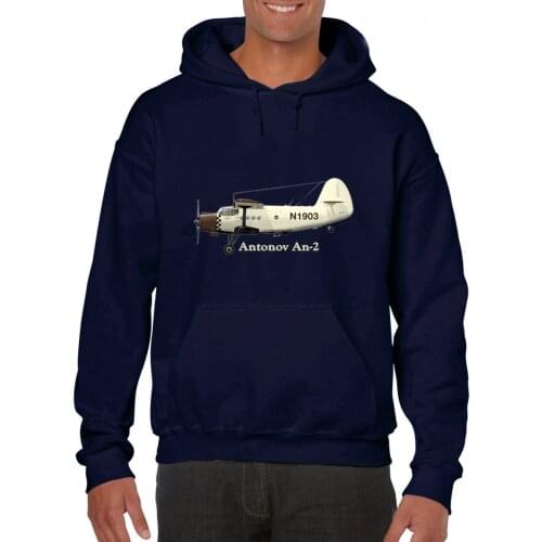 Fashion Tops & Print Casual Cotton Male Antonov An-2 Airplane Personalized With Your Custom Hoodies Sweatshirt