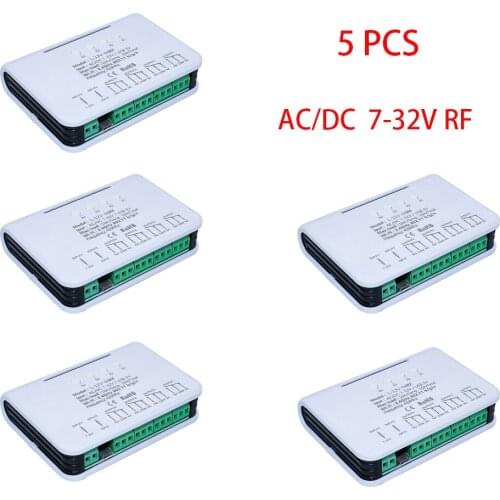 5 PCS WiFi Relay Module DIY Switch 4 way 5V 7-32V RF Switch Timing Smart Home eWeLink APP
