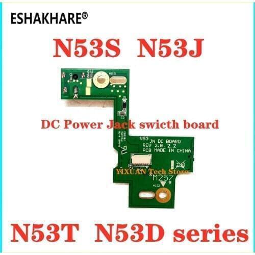 Brand new FOR ASUS N53SV N53 N53S N53SM N53SN N53SL N53J N53TA N53TK N53DA N53JG N53JN N53JF N53JQ DC POWER JACK SWITCH BOARD