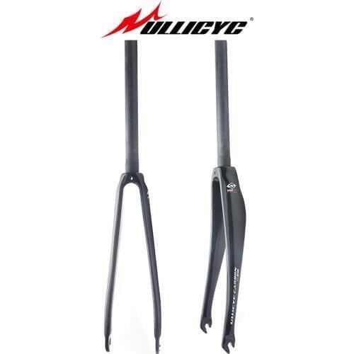 Ullicyc Circular tube type Superstrong fork 700C / Road Bike Full Carbon Bicycle Front Fork Free Ship