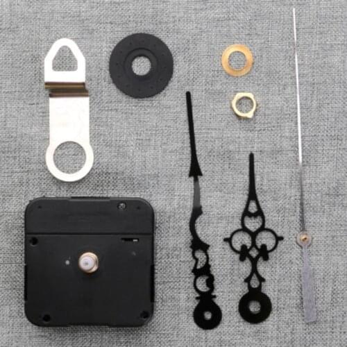 Quartz Clock Mechanism DIY Silent Clocks Movement For DIY Wall Quartz Clock Hands Kit Tool Hook Repair Replacement Decor