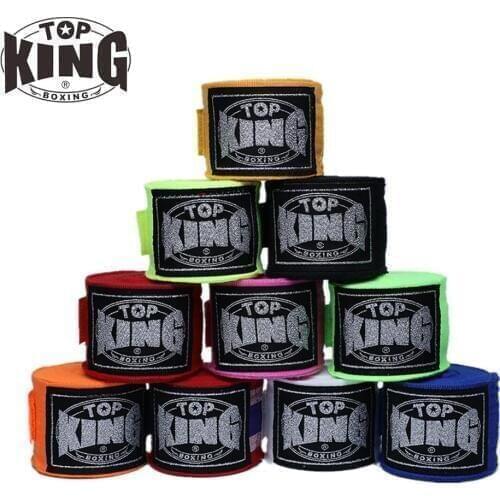 TOP KING BOXING SEMI STRETCH BOXING HANDWRAPS 5M MMA COMBAT