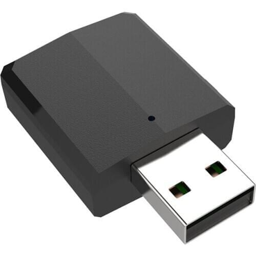 USB Bluetooth 5.0 Wirelessly Receiver Audio Adapter Transmitter 3.5mm Music Gaming AUX Car Portable Bluetooth Adapter