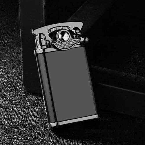 Windproof Torch Jet Camping Kitchen Lighter Spray Gun Turbo Gas Metal Butane Cigar Cigarettes Lighters Smoking Accessories