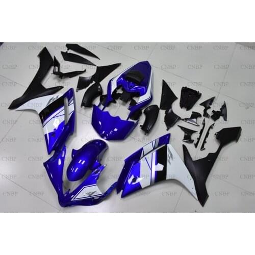 YZFR1 2007 - 2008 Motorcycle Fairing for YAMAHA YZFR1 2007 Body Kits for YAMAHA YZFR1 2008 Blue White Fairings