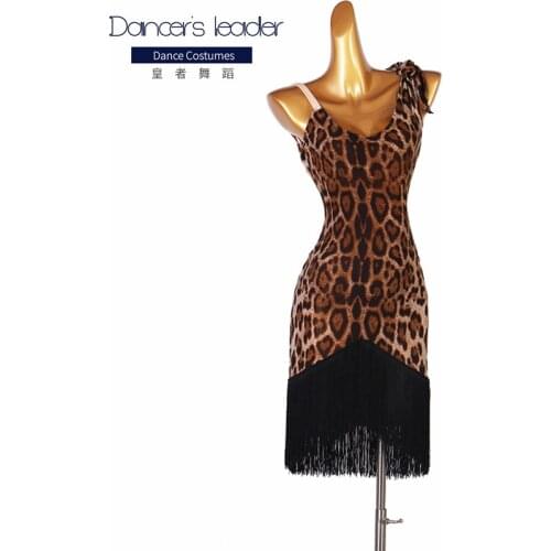 Sexy Latin Dance Dress Tassel Women Training Performance Sleeveless Rumba Chacha Salsa Dancewear Costumes