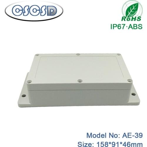 1pcs/lot 158*91*46mm DIY tablet wall mount ABS enclosure junction box enclosure waterproof box enclosures for pcb