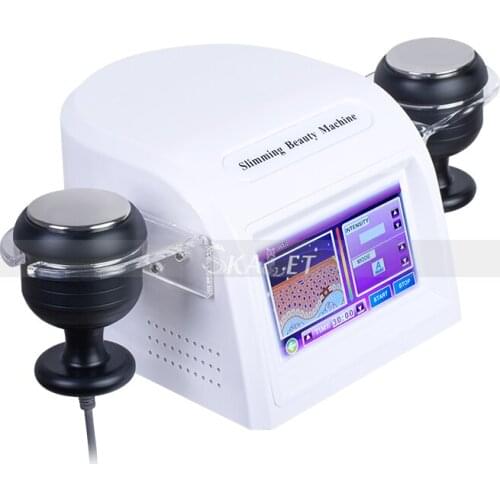 2in1 40KHz Cavitation + 25KHz Ultrasound Body Slimming Machine Fat Blasting Facial Body Massager