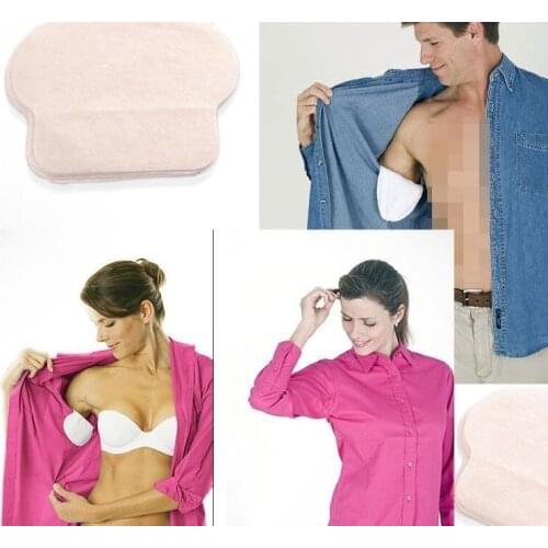 200pcs 100 Pairs Summer Deodorants Cotton Pads Underarm Armpit Sweat Pads Dress Disposable Stop Sweat Shield Guard Absorbing