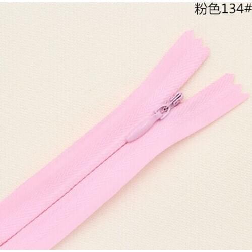 60PCS Pink Nylon Invisible Zippers Tailor Sewing Accessories