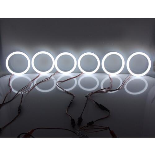 Angel Eyes Cotton LED Car Headlight Ring DRL White Color For Alfa Romeo 159 2005 2006 2007 2008 2009 2010 2011