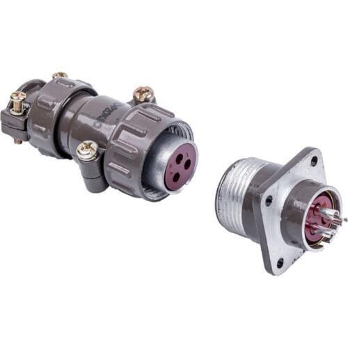 HAOGNCN Aviation Plug Socket P20K5Q P20J5A Connector Connect Plug-in Unit 3 Core Round Directly Type Correct Dress