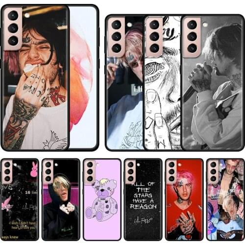 Cover for Galaxy S20 FE S10 S9 Plus S10e Fundas Protective Coque Phone Case for Samsung S21 Ultra lil peep