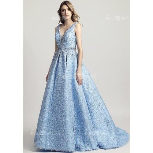 New dress bride European and American elegant host host annual meeting temperament wholesale long evening dress