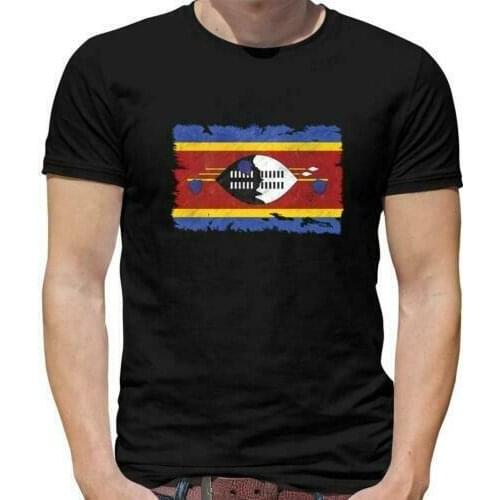 Swaziland Flag Mens T-Shirt - Eswatini - South Africa - Country - Mbabne - Flags