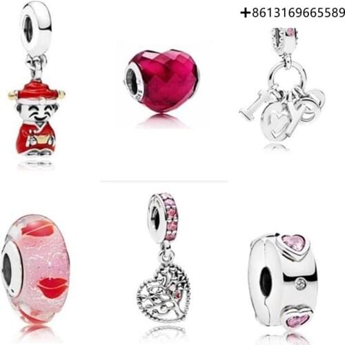 Hero100% 925 Sterling Silver Original Copy High Quality 1:1 Beads With Logo Free Of Charge Wholesale Manufacturers