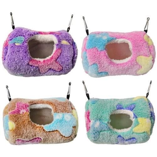 Hamster mian wo Squirrel Honey Bag Glider Flower Branch Rat Winter Warm Nest Parrot Nest Pet Warm Hammock Birds Nest