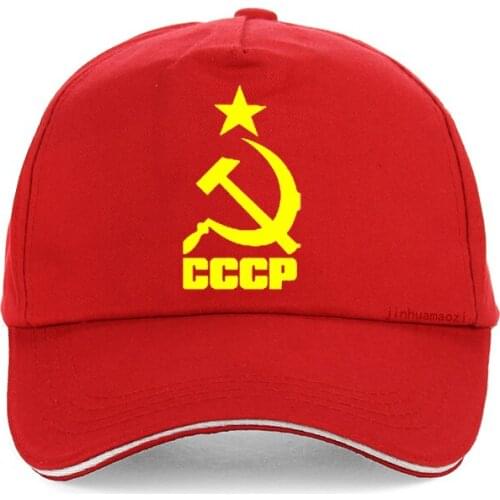 Men Summer CCCP Russian Baseball cap Men USSR Soviet Union Man hat Moscow Men women Brand adjustable snapback hats