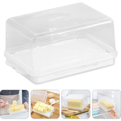 Food Container Butter Crisper Home Tableware Butter Storage Box with Lid Butter Crisper Butter Storage Box for Kitchen