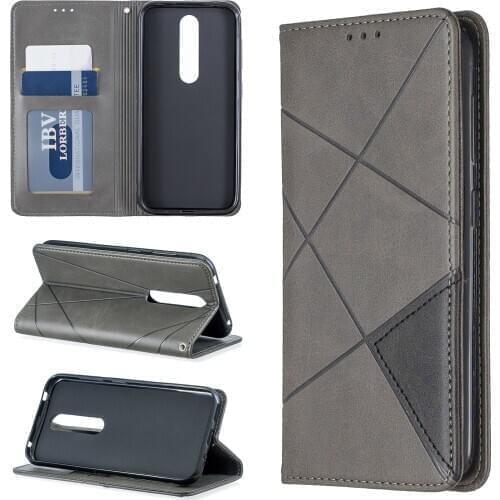 Diamond Pattern Leather Case For Nokia 2.2 3.2 4.2 Phone Flip Coque on for nokia 1 Plus Cover Wallet Funda Capa