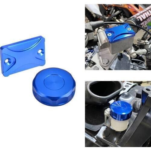Front Brake Reservoir Cover Cap Guard For Yamaha YFZ450R YFZ 450 R YFM 700 R Raptor YFM700R Aluminum Motorcycle Accessories