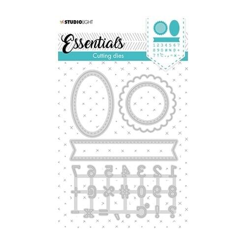 AliliArts Metal Cutting Dies Number sign & frame diy Scrapbooking Photo Album Decorative Embossing PaperCard Crafts Die