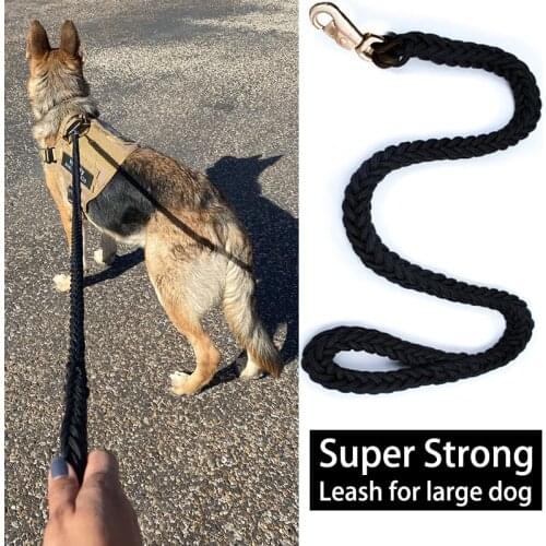 Dog Leash Rope for Big Dogs 1.3M Nylon Medium Big Dog Leash Strong Rope Tenacity Rope Dog Pet Running Walking Safety