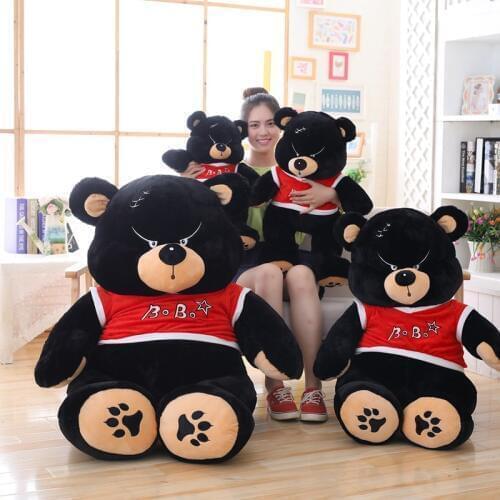New 55/70cm Cool And High Quality Cartoon Bear Stuffed Animal Doll Anime Plush Cartoon Doll Gift Kids Toys Christmas Presents