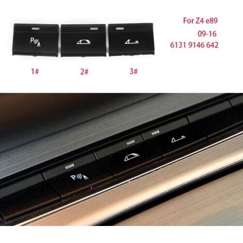 Parking Radar Sensor Switch Button Cover Multi-function button convertible switch button for BMW Z4 E89